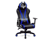 Fotel gamingowy DIABLO Chairs X-Horn 2.0 Normal Size czarno-niebieski